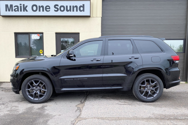 2020 Jeep Grand Cherokee with professional window tint in North Bay